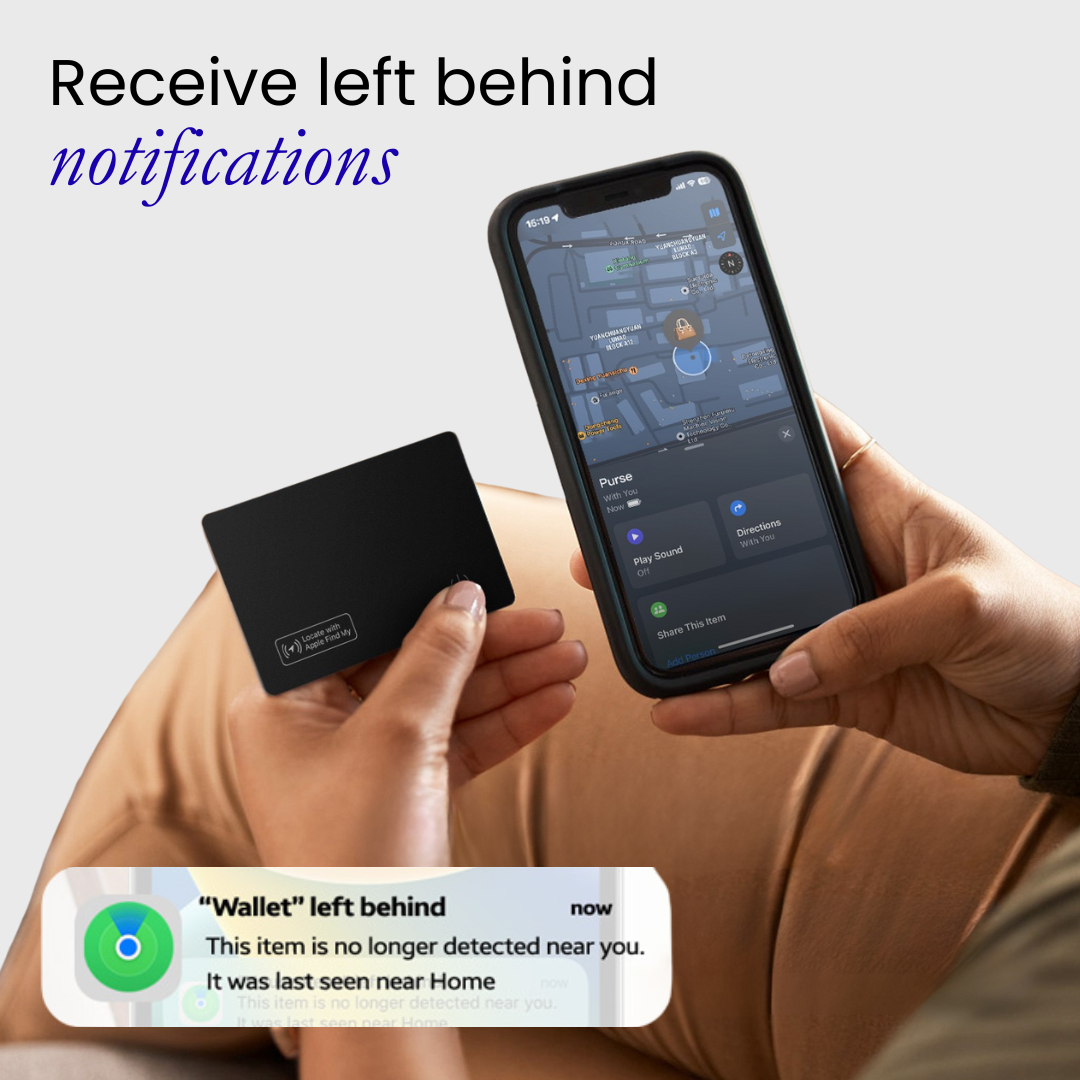 FindIt. Tracking Card. Apple Find My® Compatible